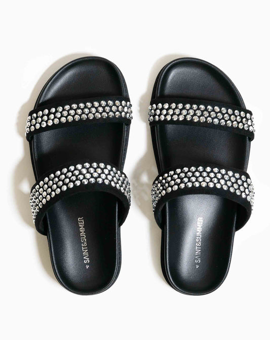 Ladies Donatella Slide Sandal - Flats