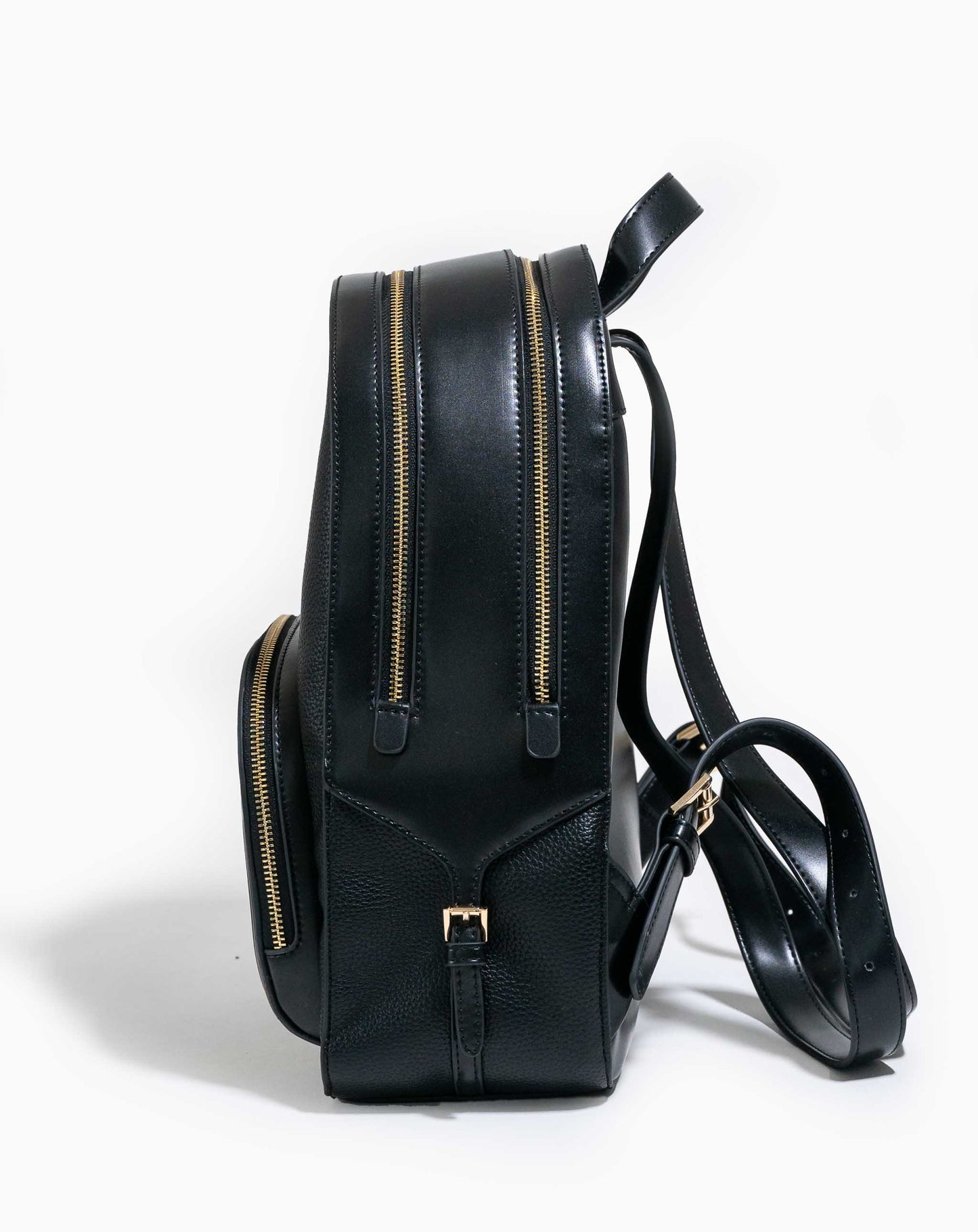 Aldina Double Zip Backpack - BLACK - Bags