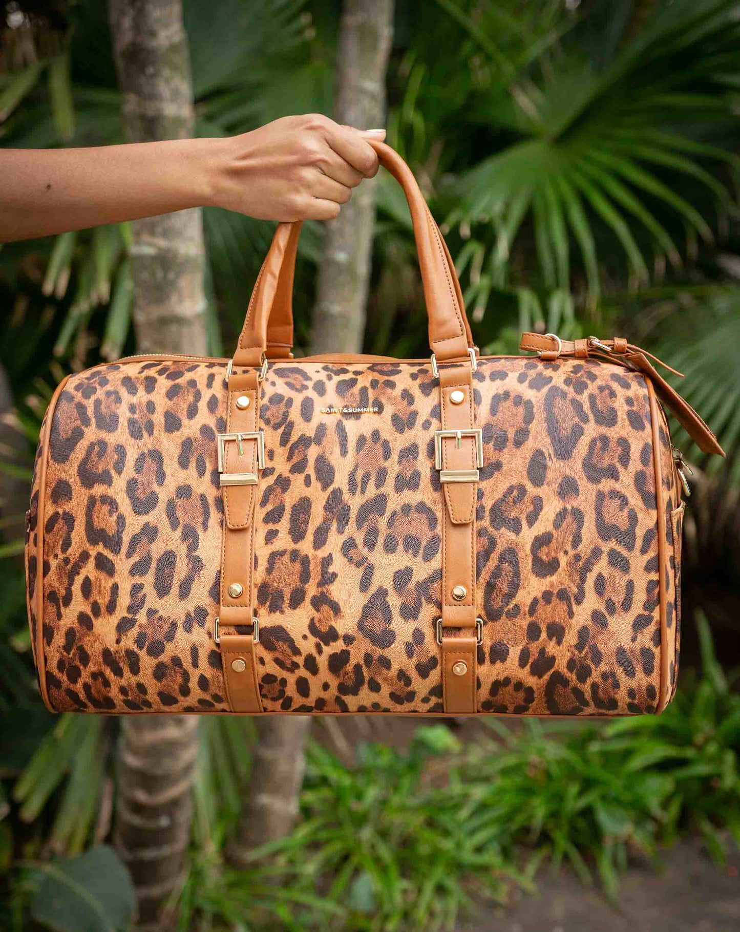 Annabella Duffle Bag - Brown - Bags