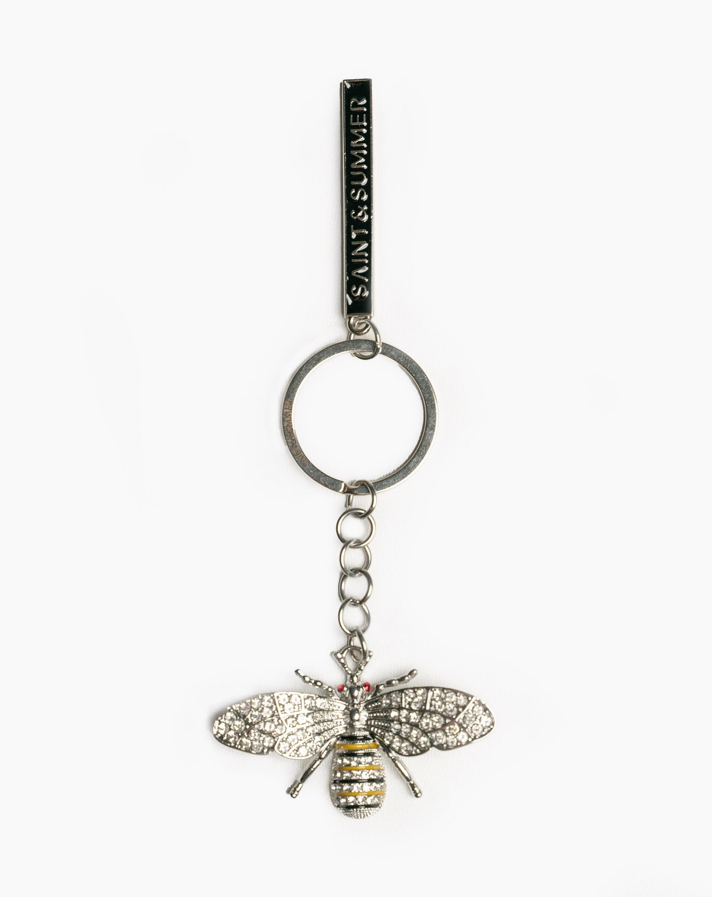 Bee Keyring - Silver - Keyring