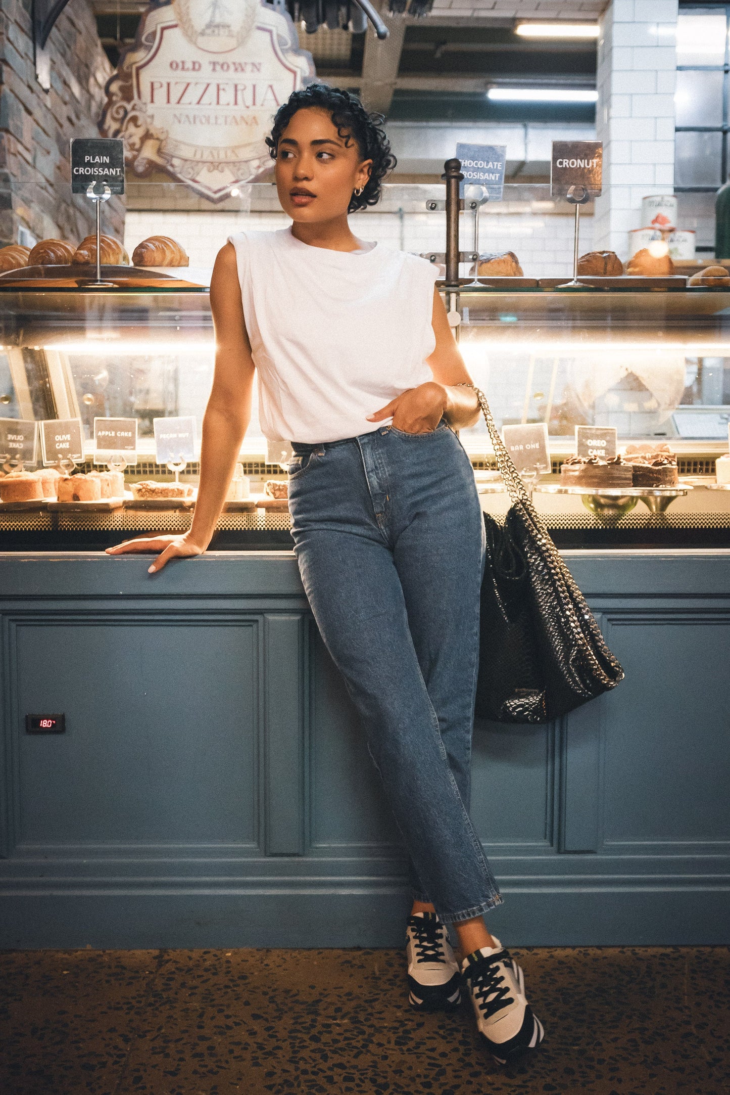 Blanca Tee - White - Knit Tops