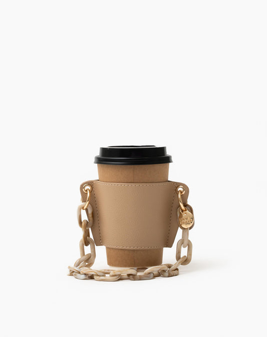 Chain Coffee Carrier - Cream Novelty