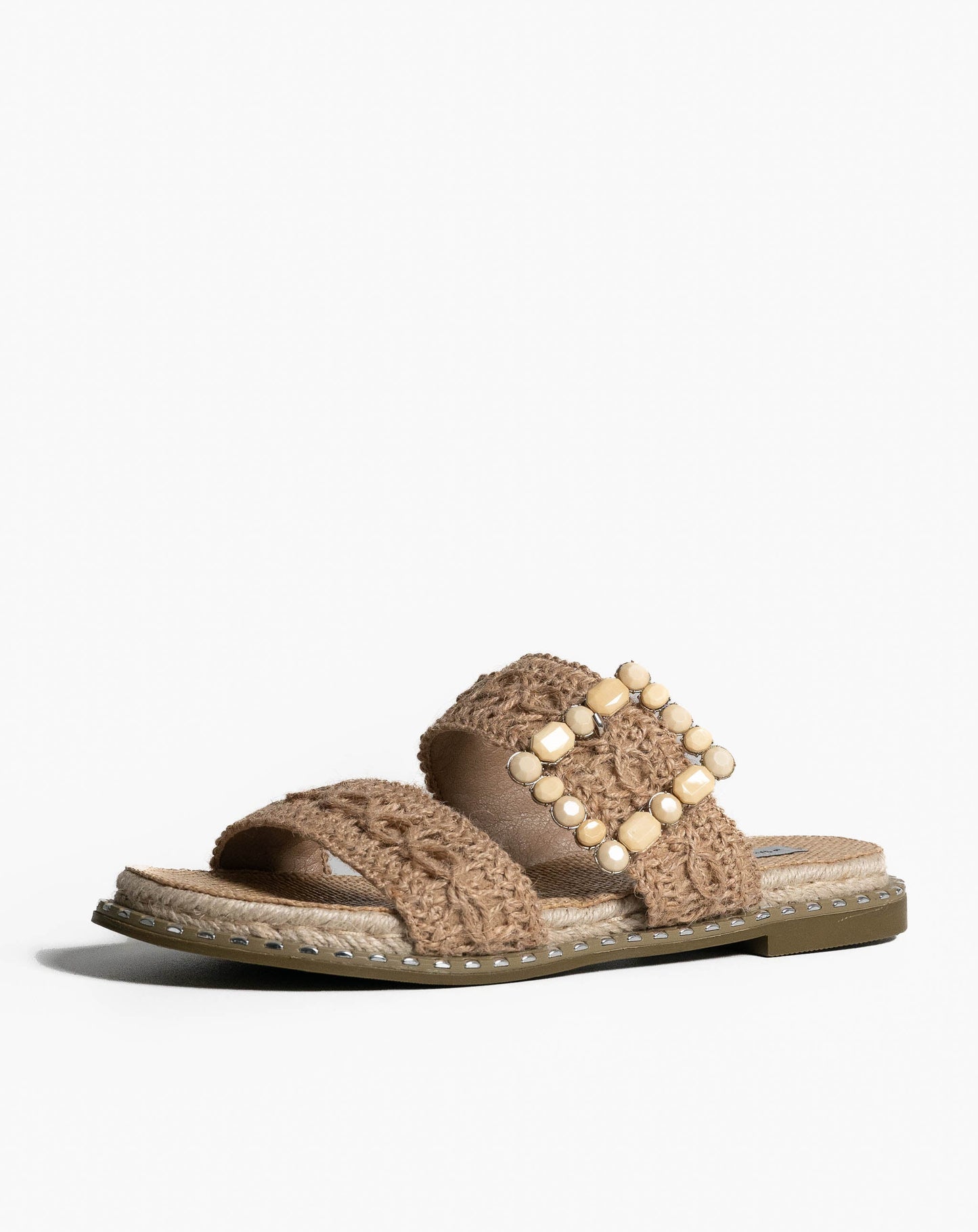 Chloe Flat Sandals Oatmeal - Flat Sandals