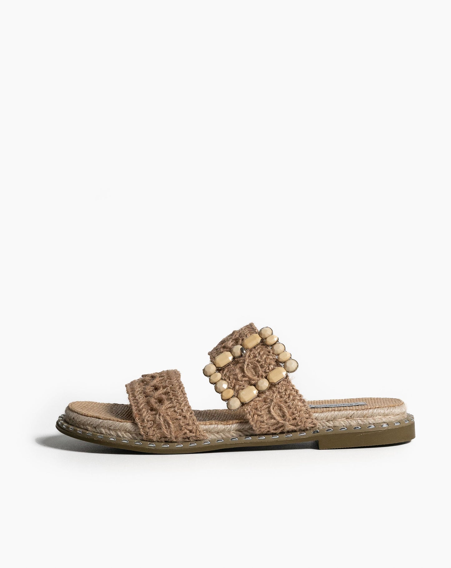 Chloe Flat Sandals Oatmeal - Flat Sandals