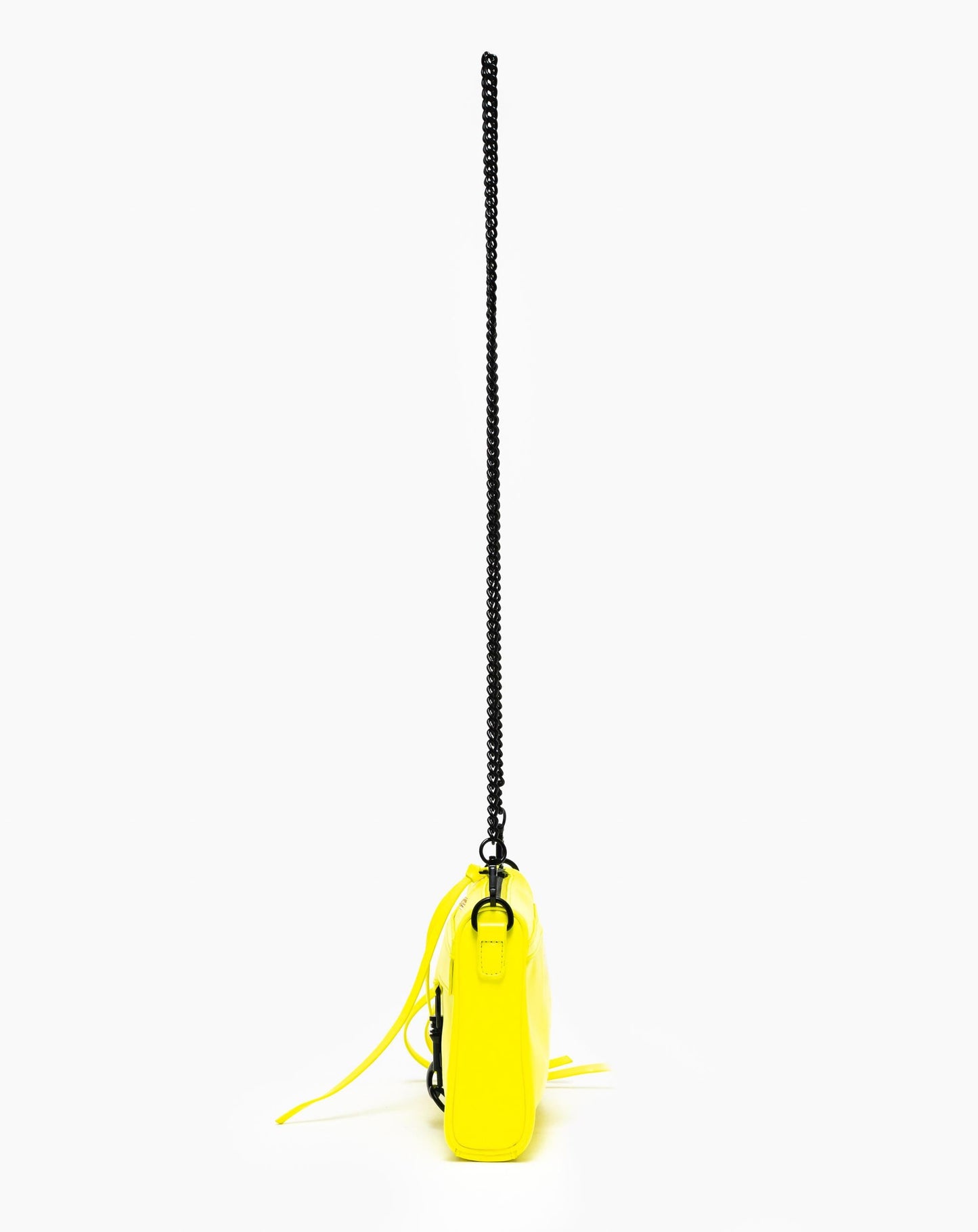 Crossbody Bag with Black Chain - Chartreuse Bags