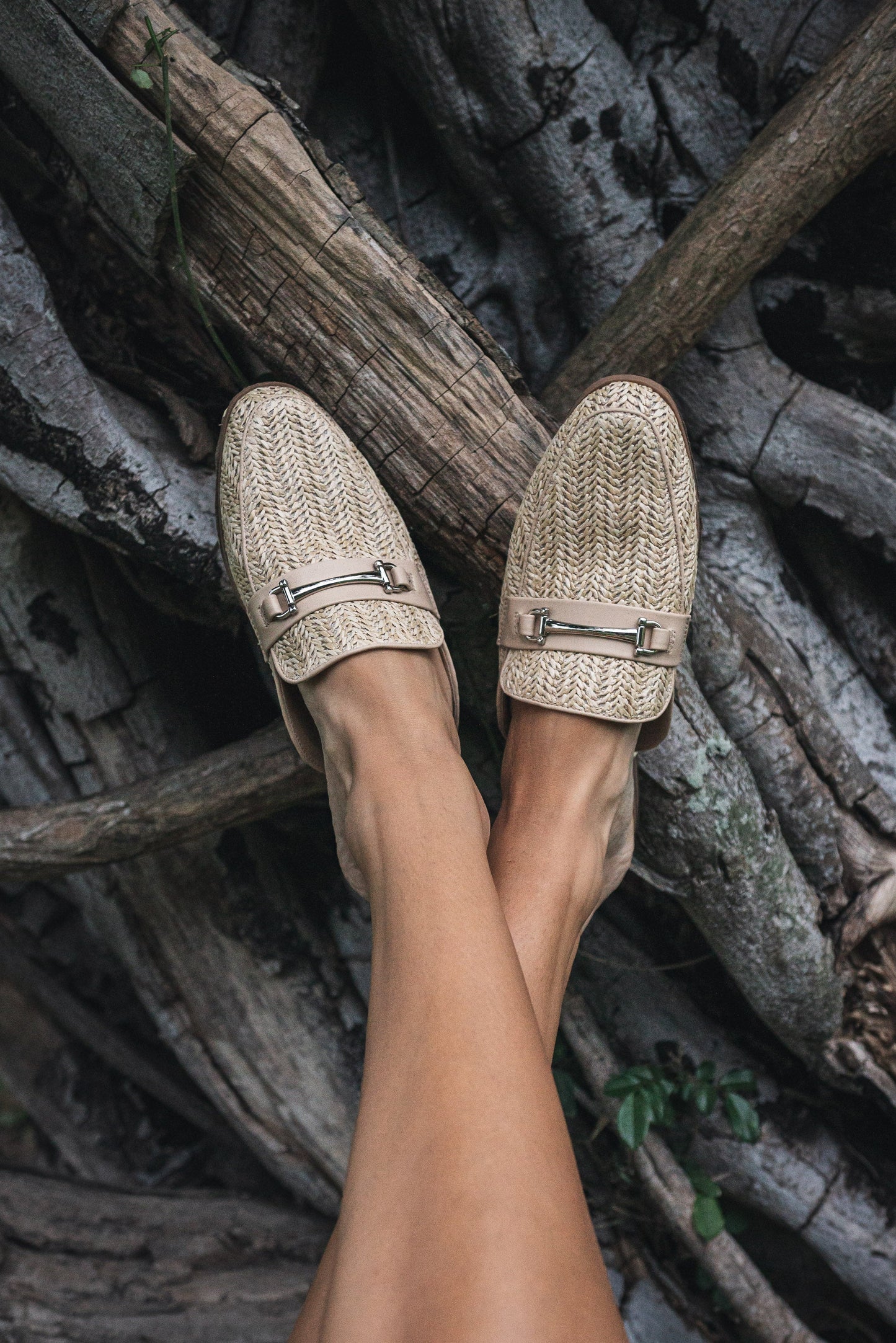 Eva Raffia Slip-on - Flats