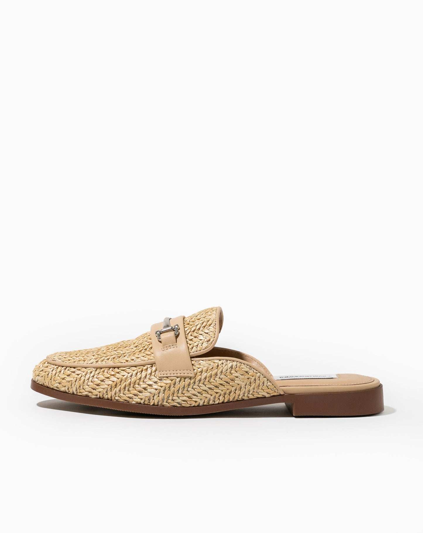 Eva Raffia Slip-on Loafer - Flats