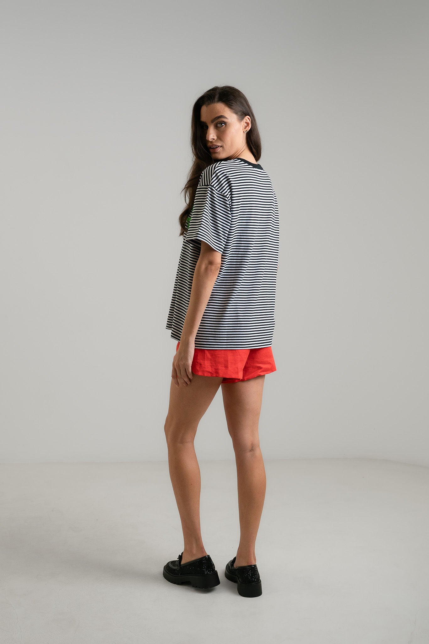 Gabrielle Stripe Tee - Knit Tops