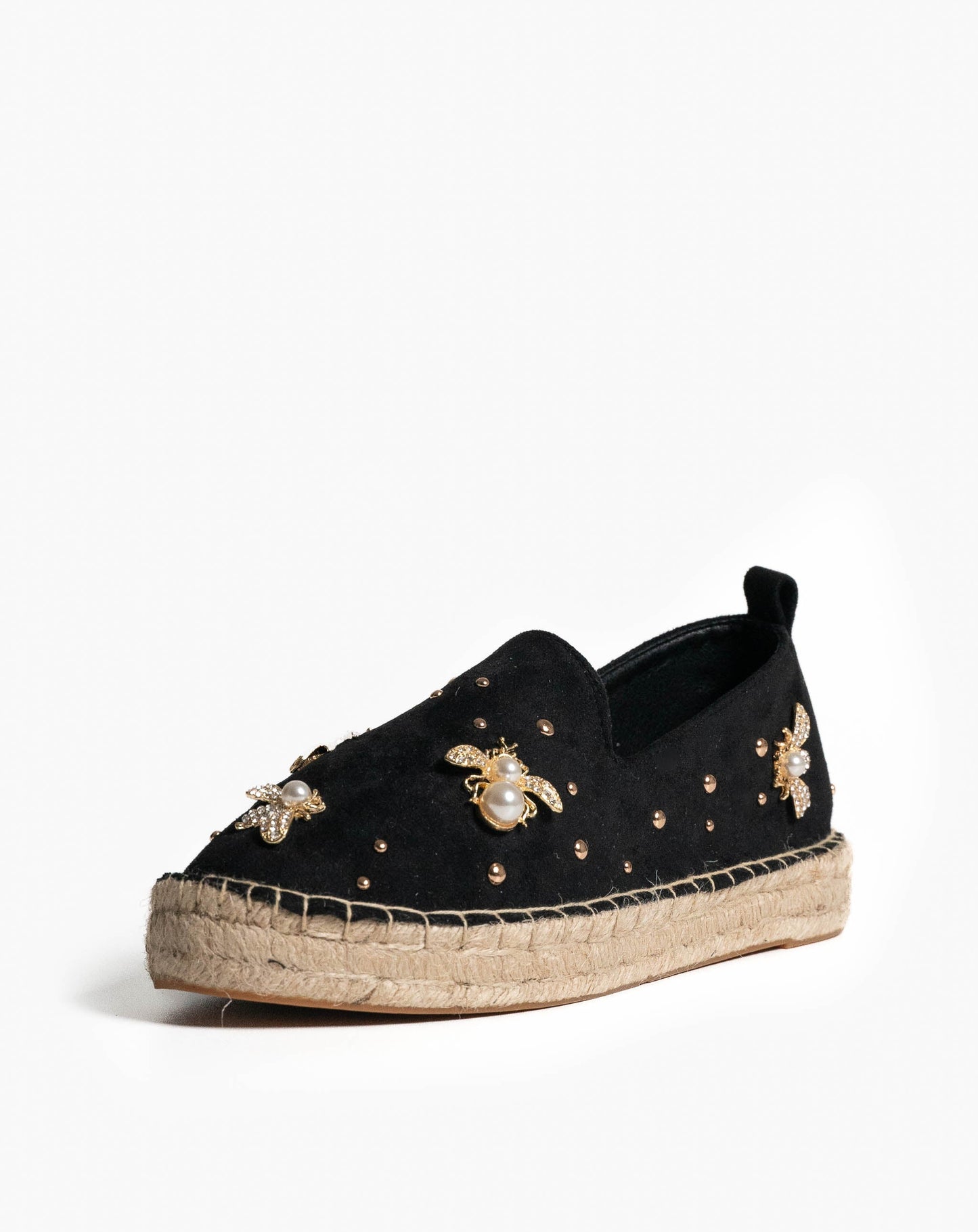 Gia Espadrille Shoe Black - Casual Shoes