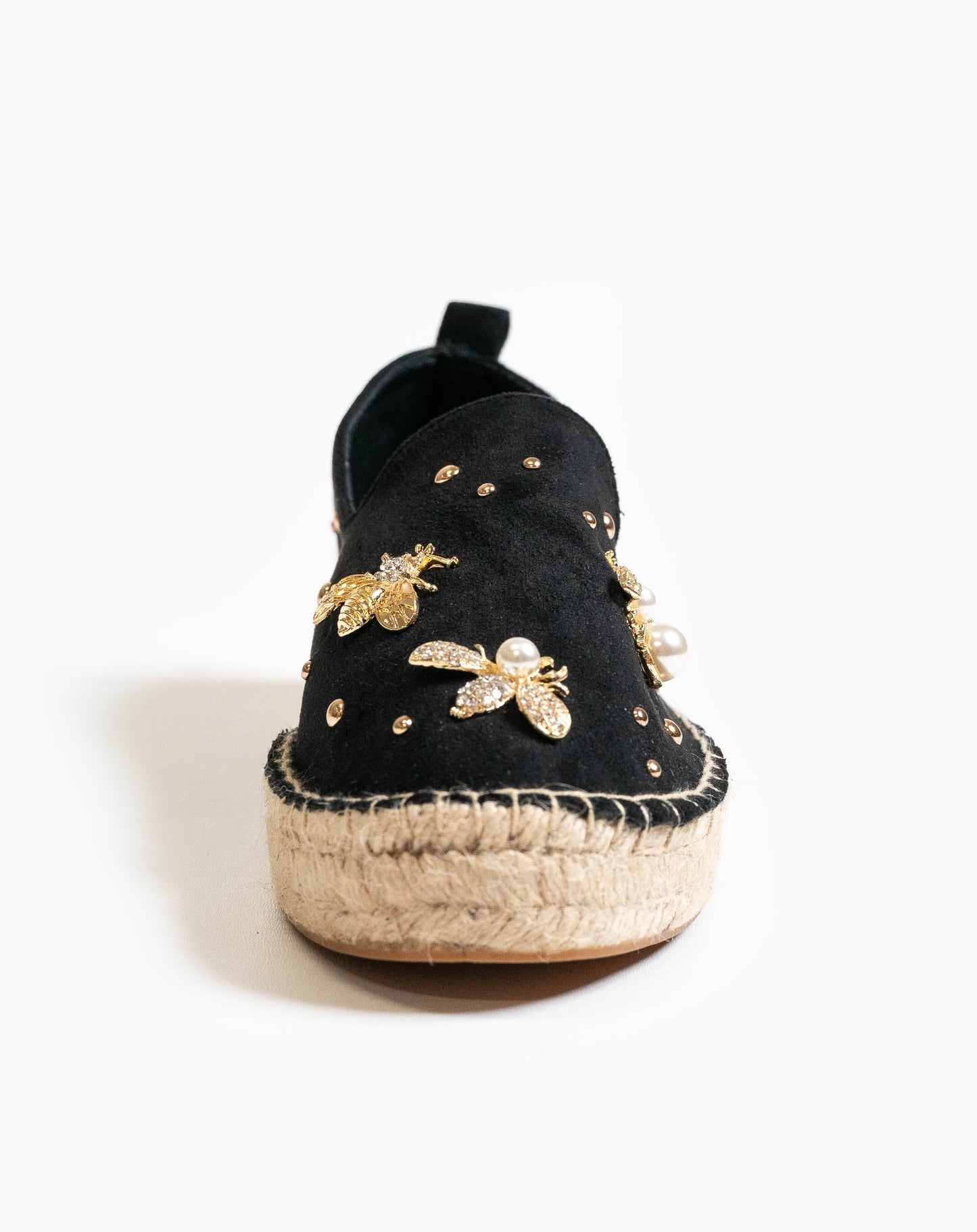 Gia Espadrille Shoe Black - Casual Shoes