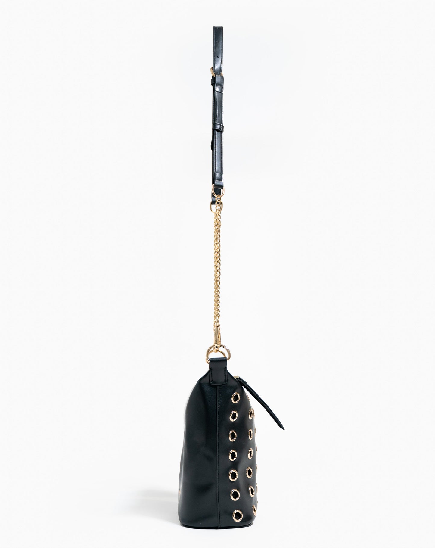 Guiliana Eyelet Bag - Black - Bags