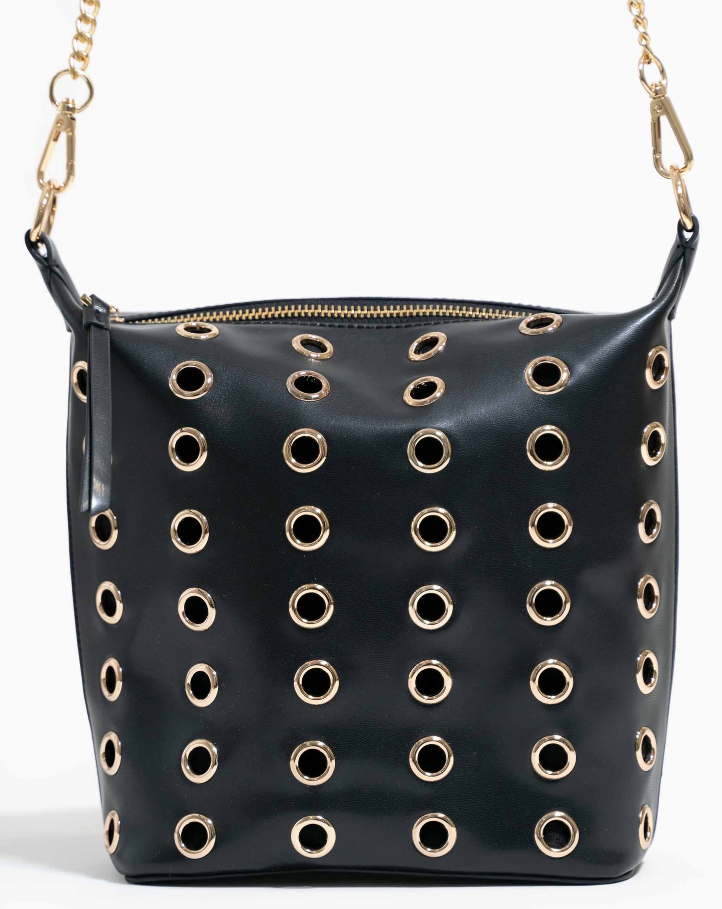 Guiliana Eyelet Bag - Black - Bags