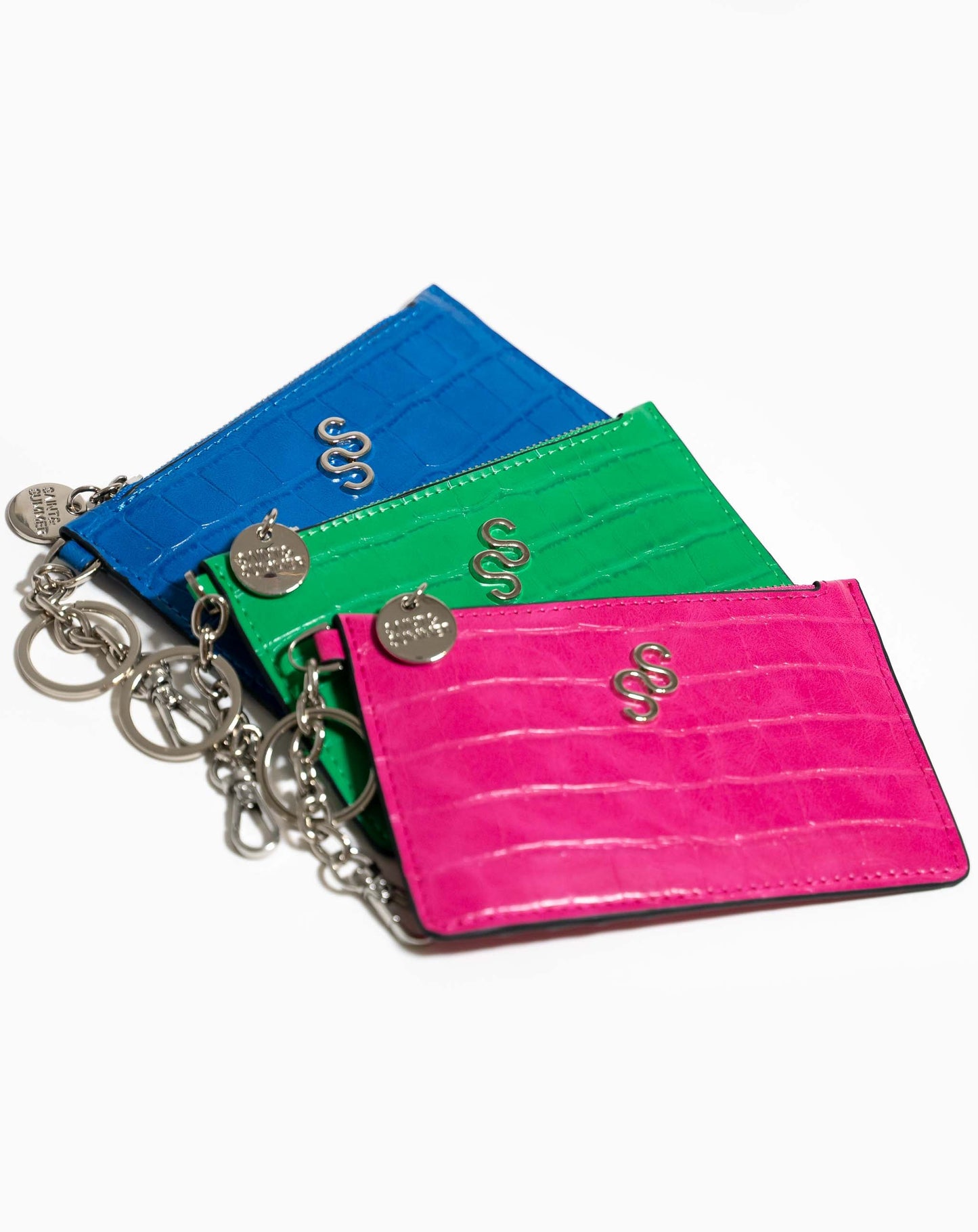 Luciana Keyring Purse - Cobalt - Bags