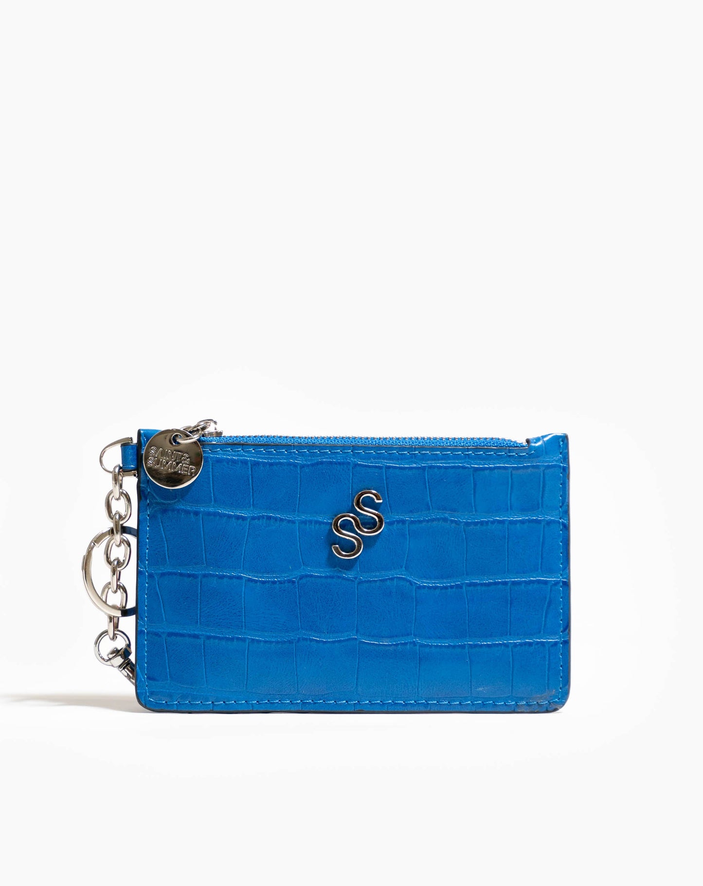 Luciana Keyring Purse - Cobalt - Bags