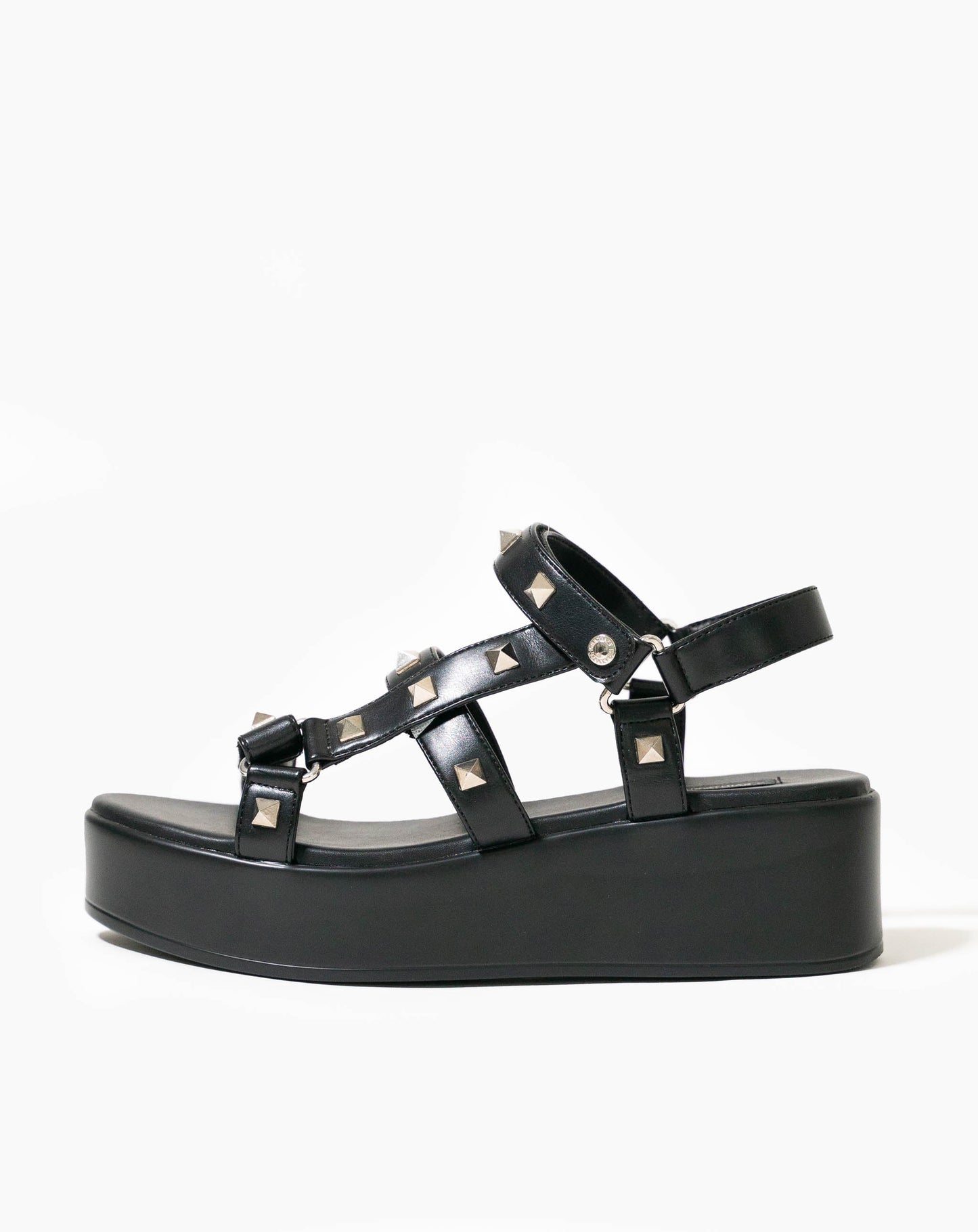 Luna Studded Platform - Flats