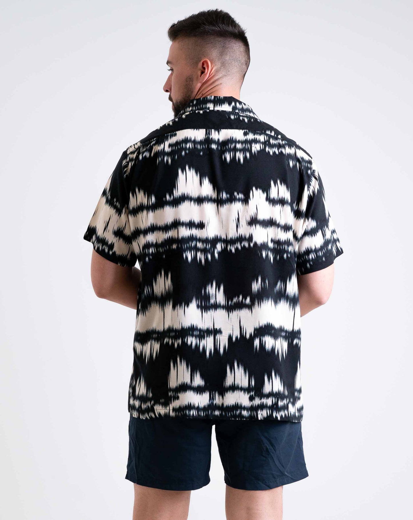 Men’s Printed SS Shirt - Woven Tops