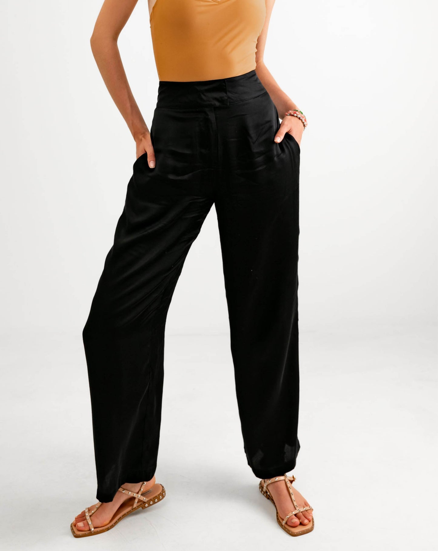 Raffaella Ladies Wide Leg Pants