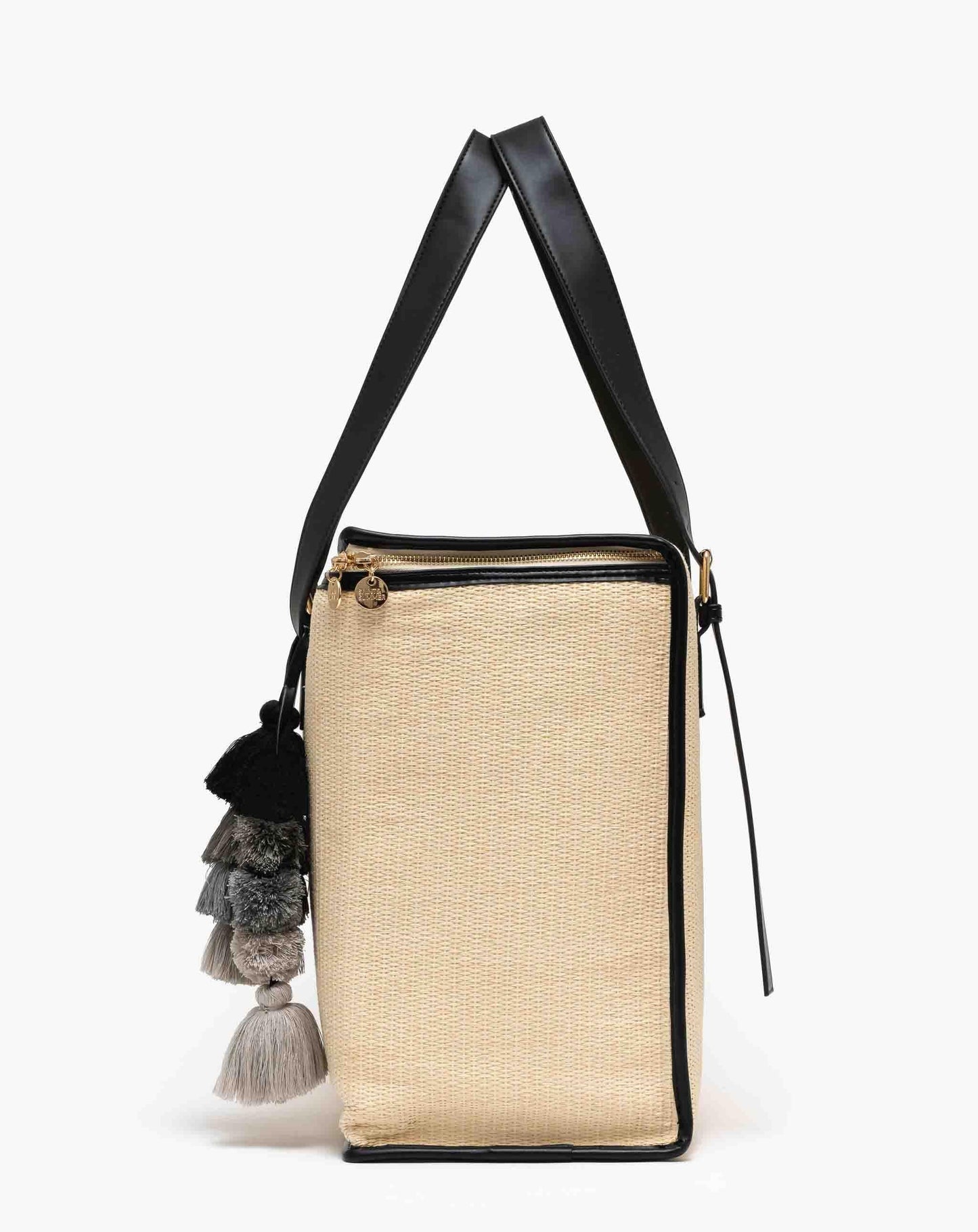 Raffia Family Cooler - Black Bags