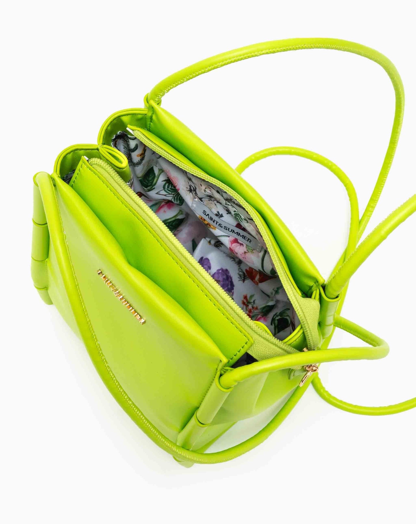 Regtangular Buckle Bag - Green Bags