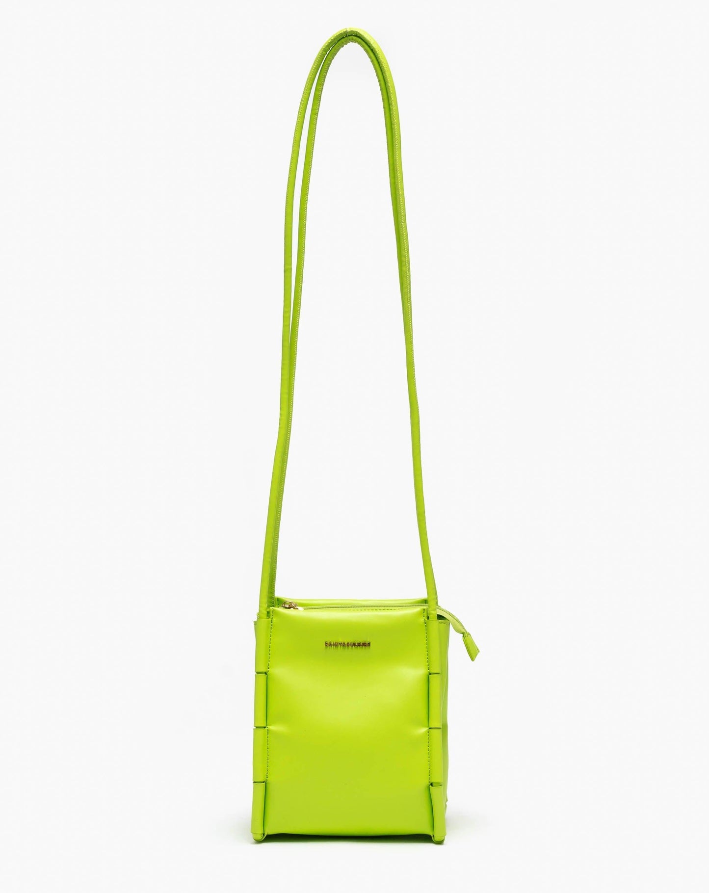 Regtangular Buckle Bag - Green Bags