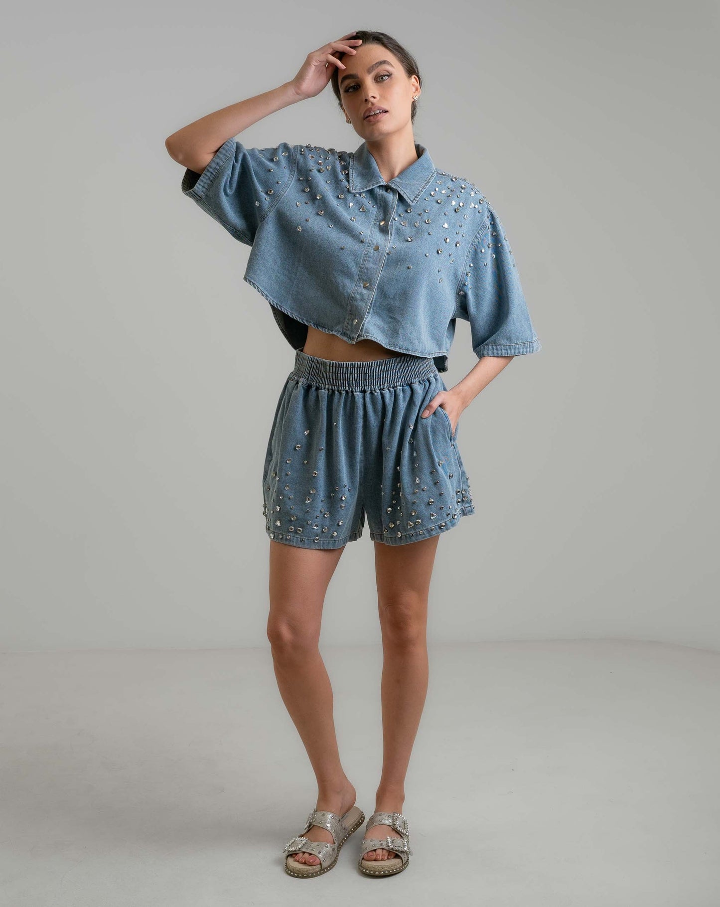 Rodeo Button Up Shirt - Woven Tops