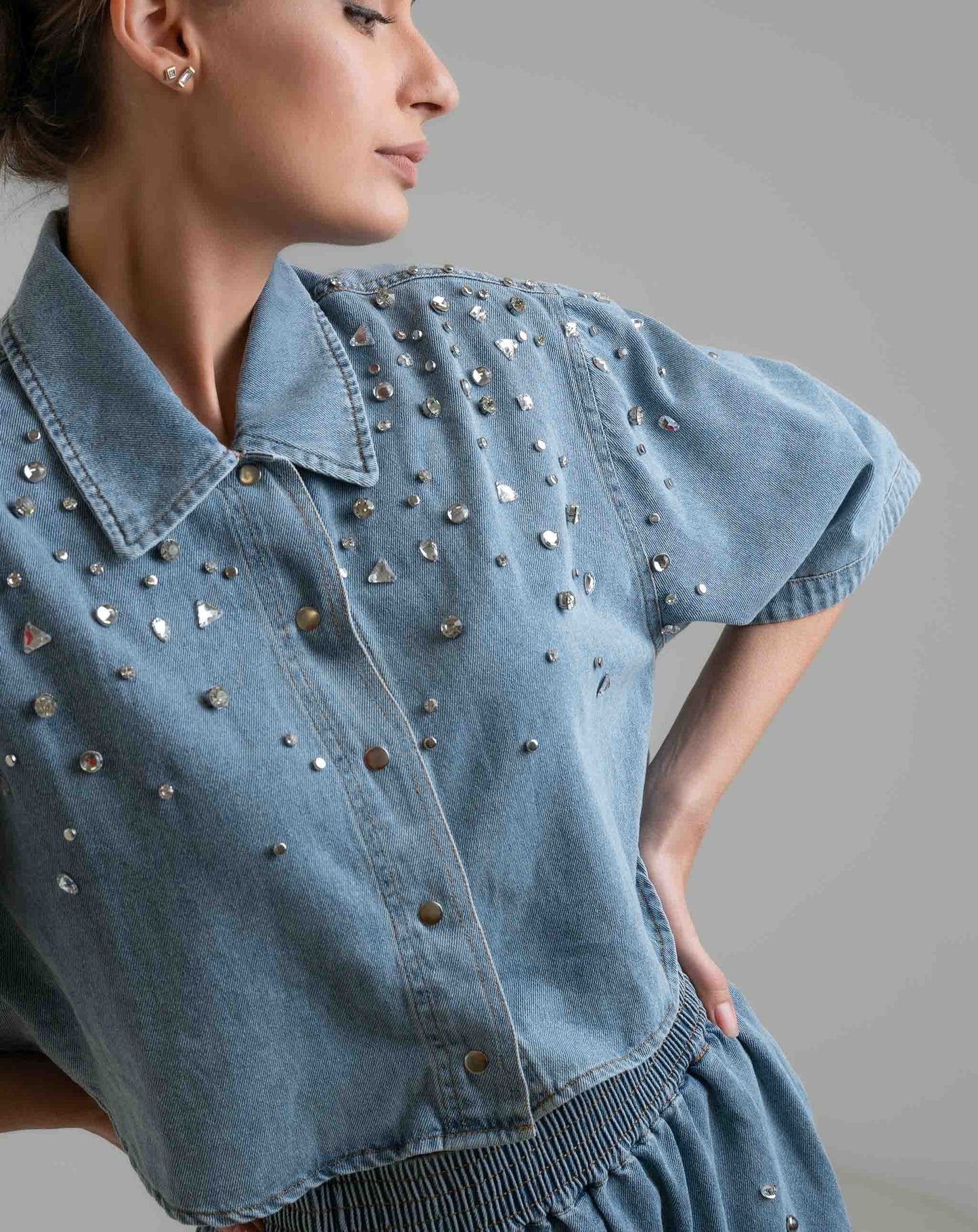 Rodeo Button Up Shirt - Woven Tops