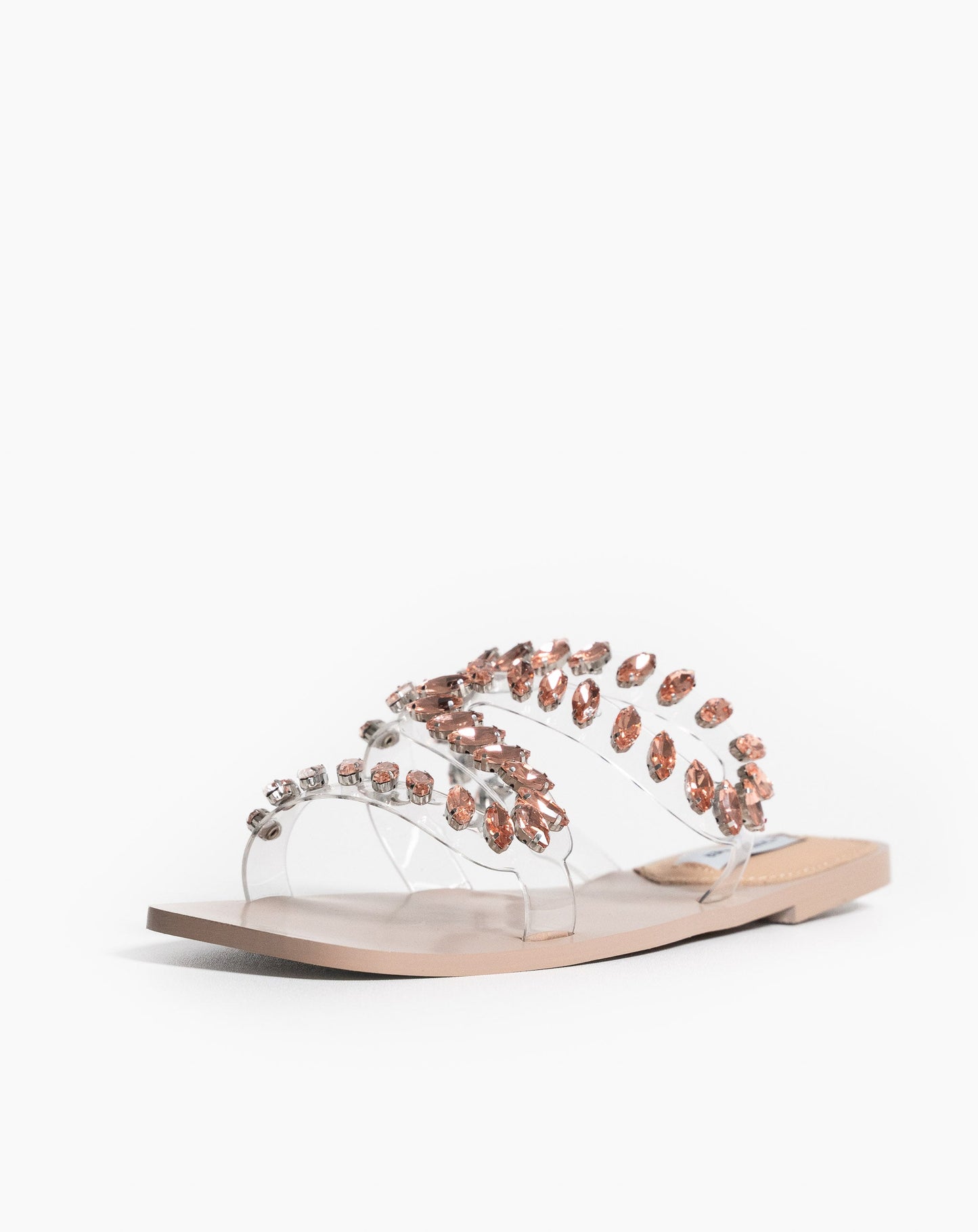 Rosa Vinyl Sandals - Flat Sandals