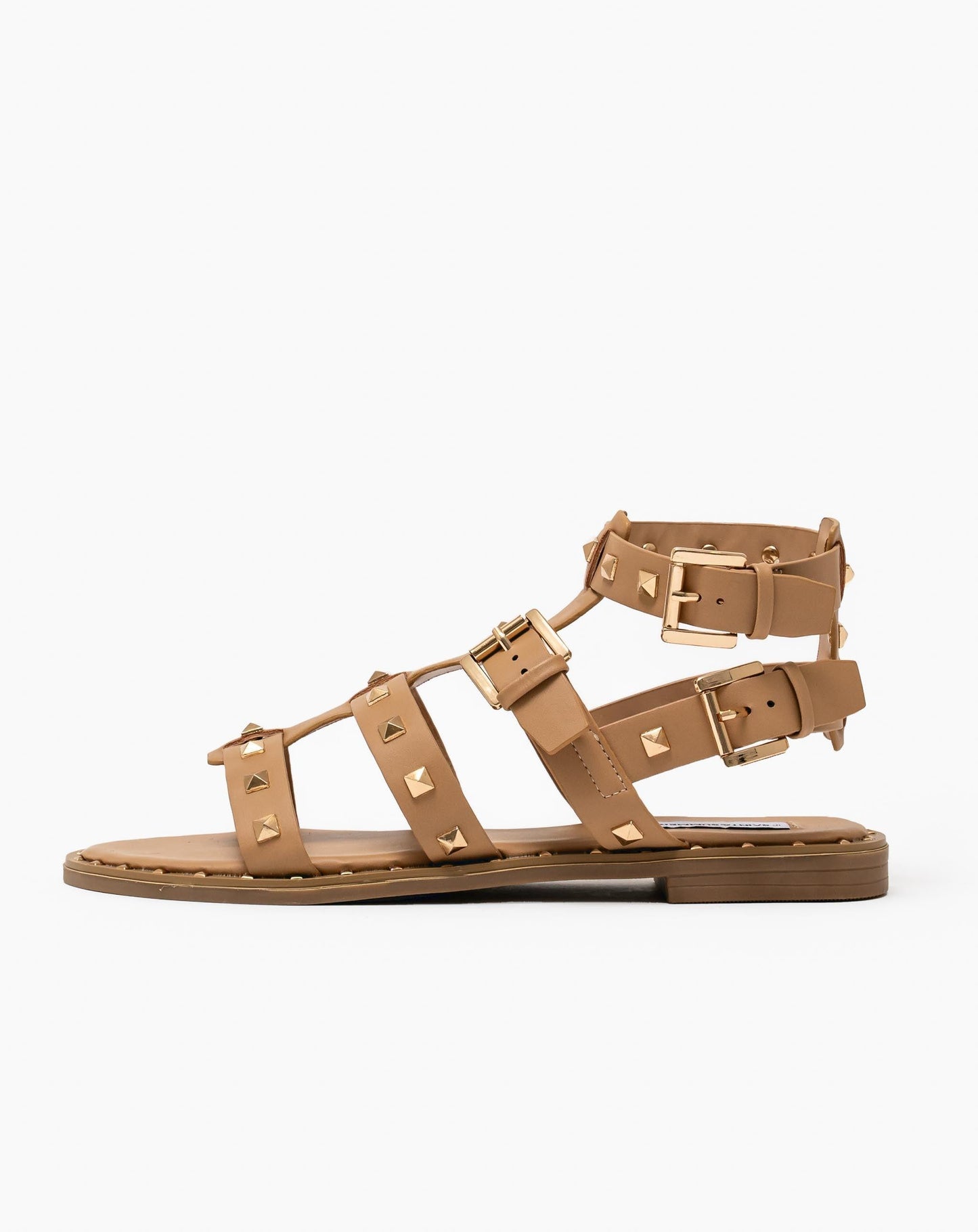 Sage Gladiator Sandal - Tan / 3 Flats