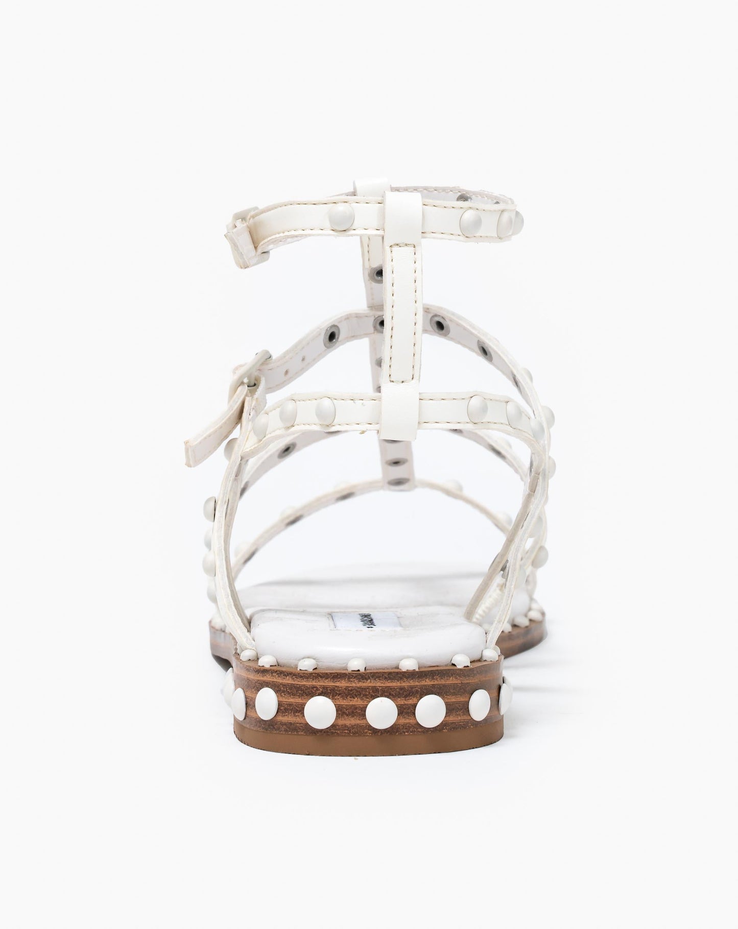 Shine Studded Gladiator Sandal - Flats