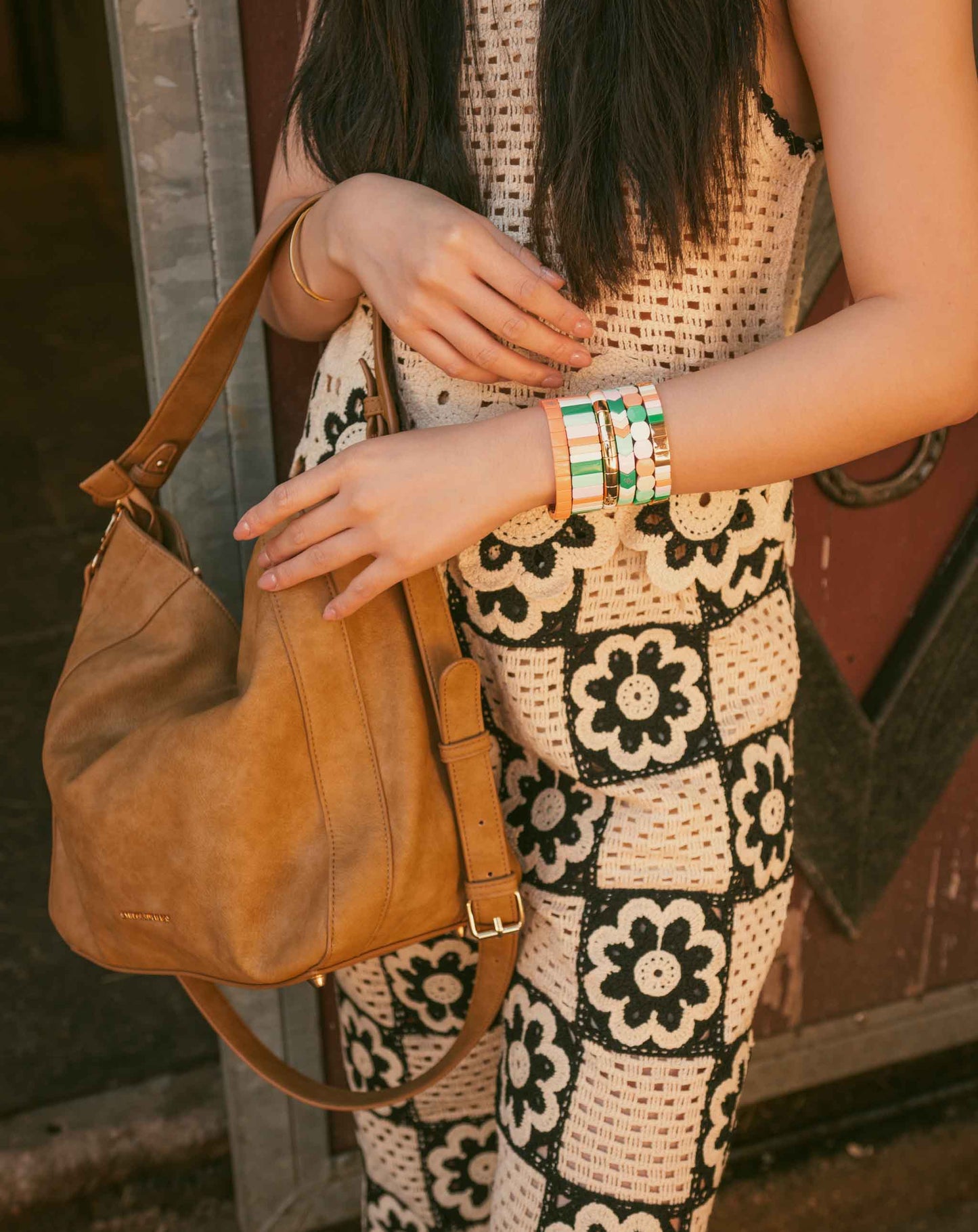 Sienna Hobo Bag - Tan - Bags