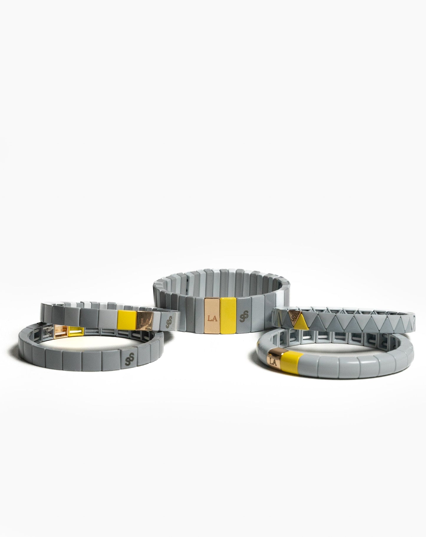 Solid Bracelet - Grey - Grey / One Size - Novelty