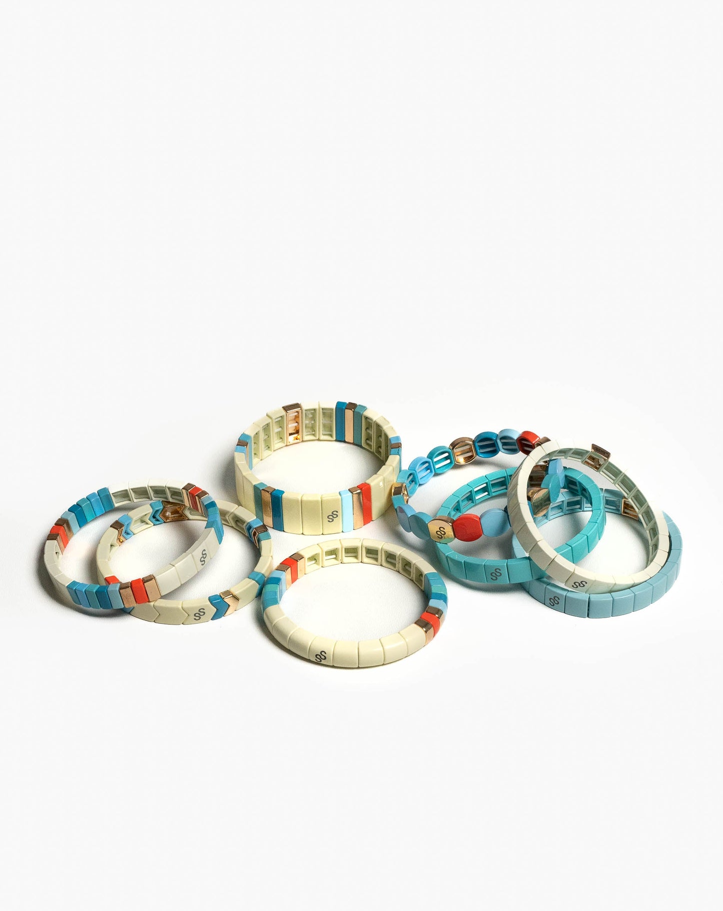 Solid Bracelet - Light Blue - Lt Blue / One Size - Novelty