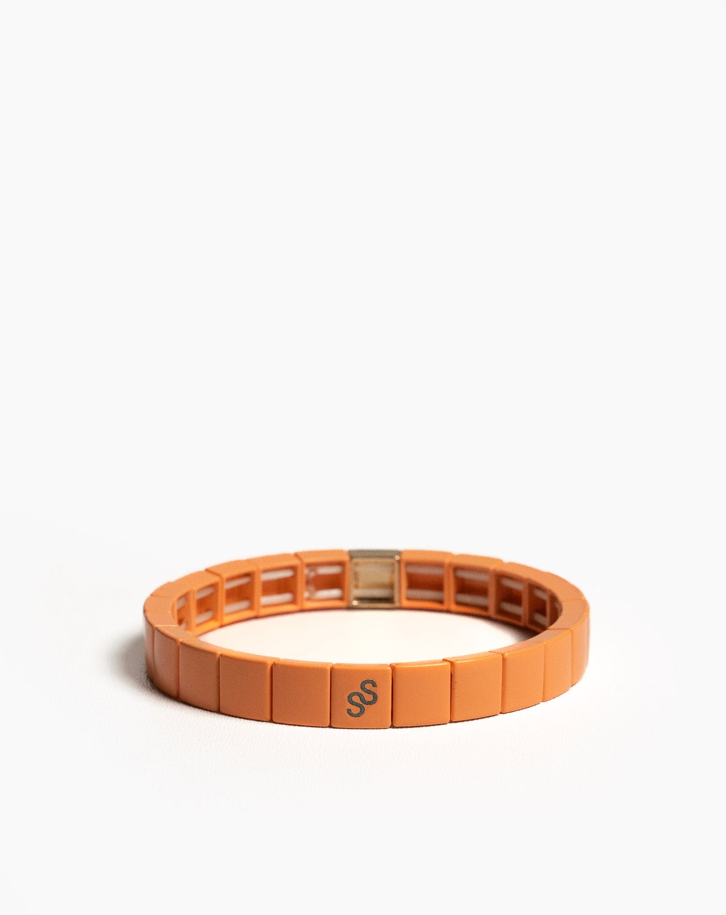 Solid Bracelet - Orange - Orange / One Size - Novelty