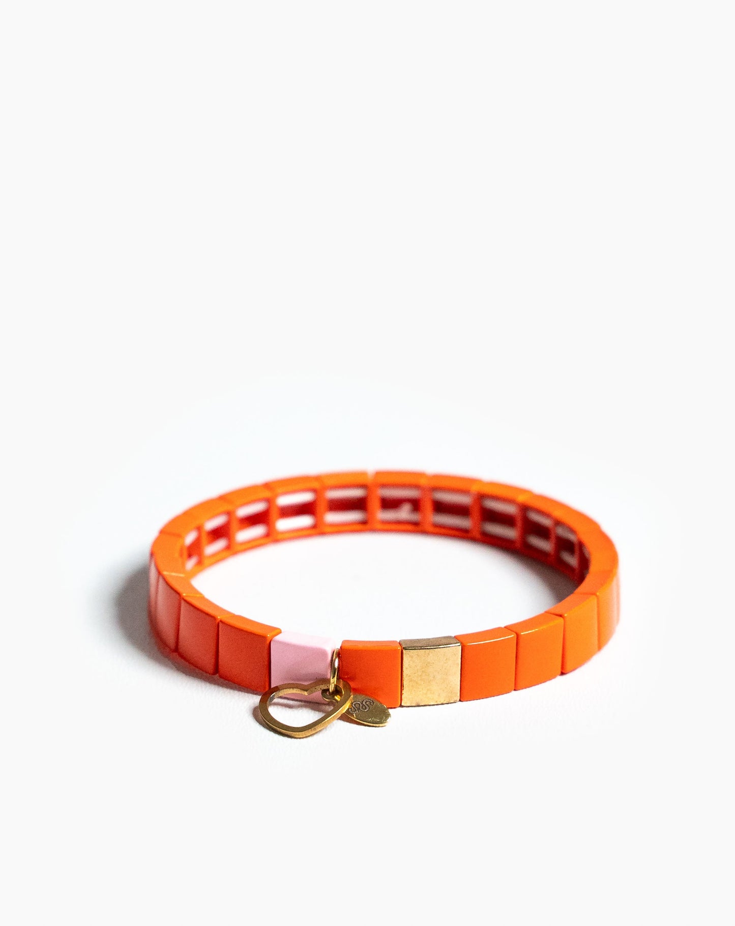 Solid Trinket Bracelet - Orange - Orange / One Size