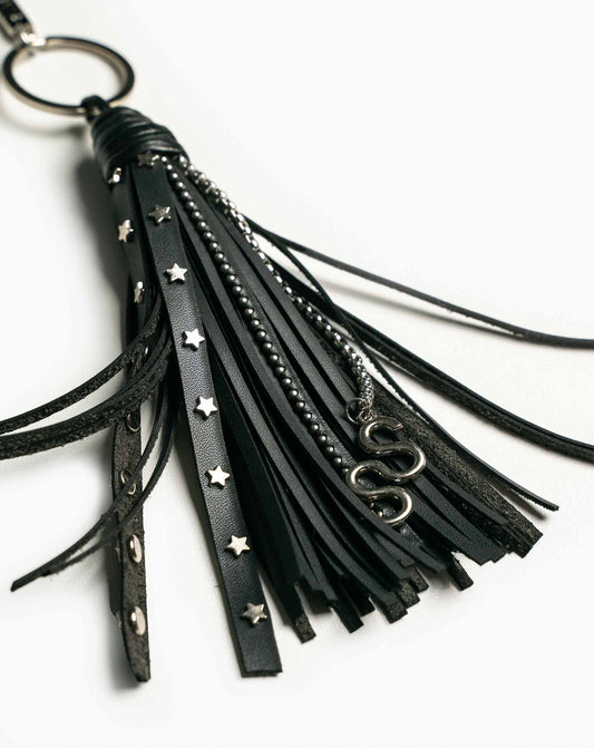 Tassel Keyring - Black - Keyring