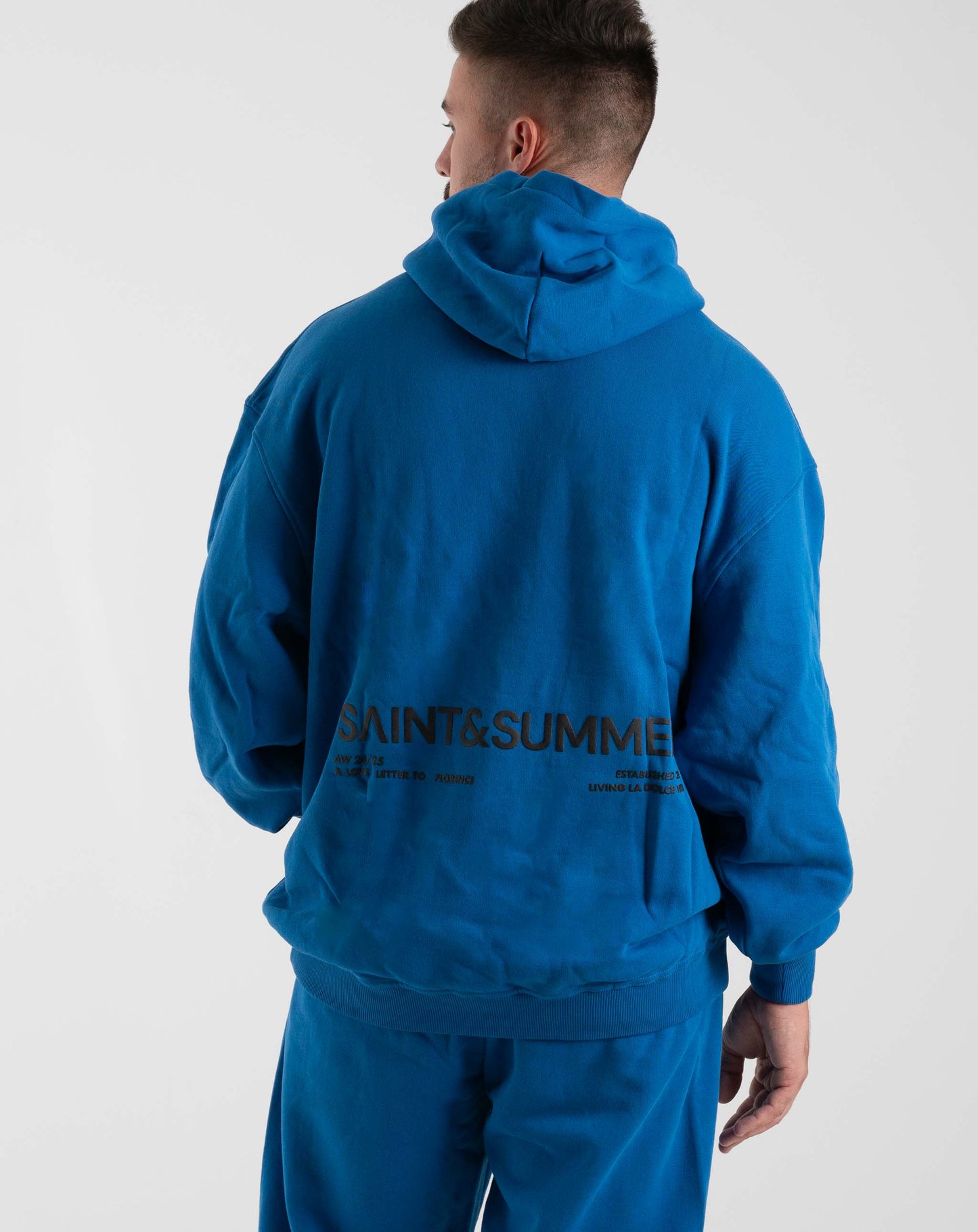 Unisex Florence Hoody - Blue - Knitwear