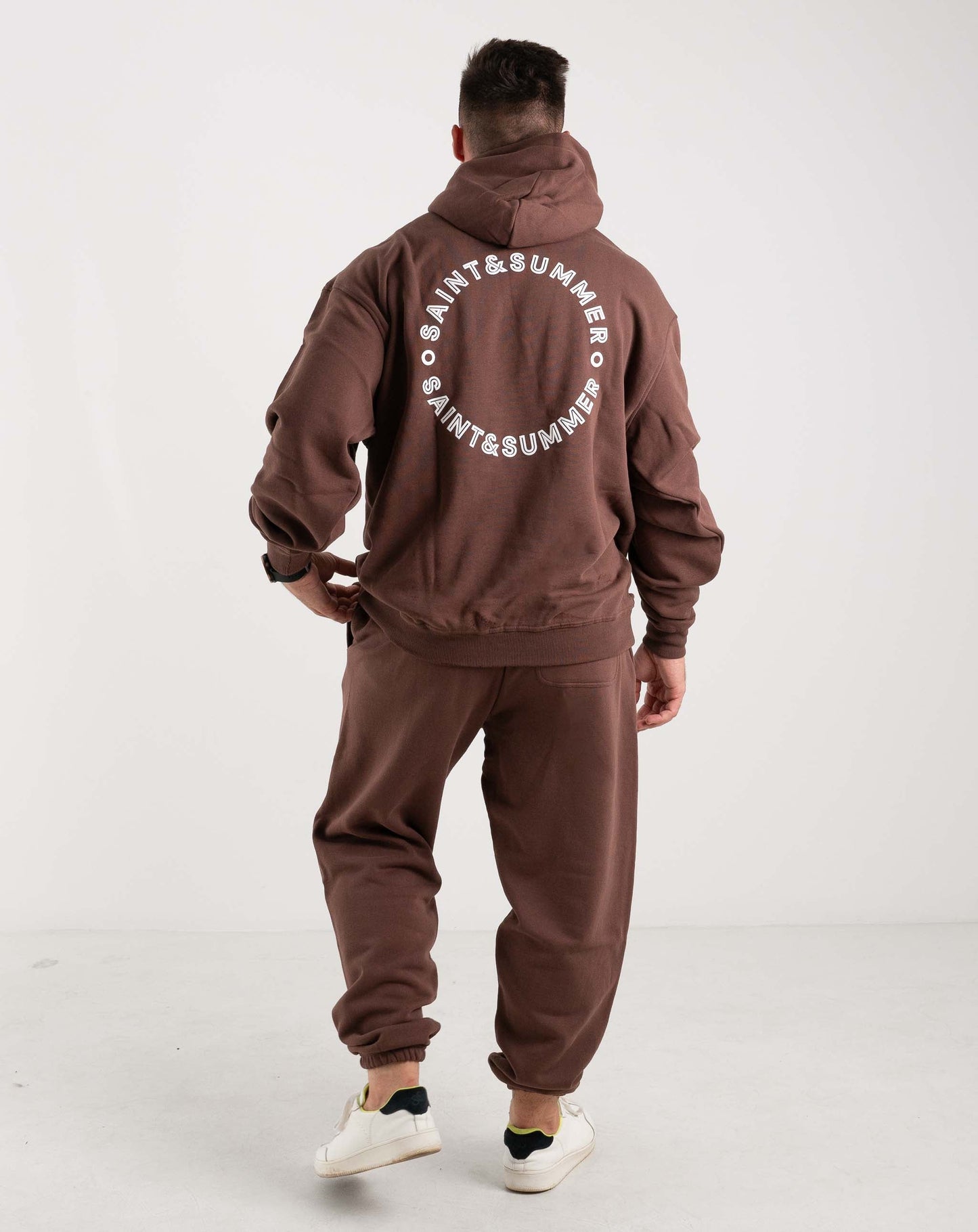 Unisex Napoli Hoody - Choc - Knitwear