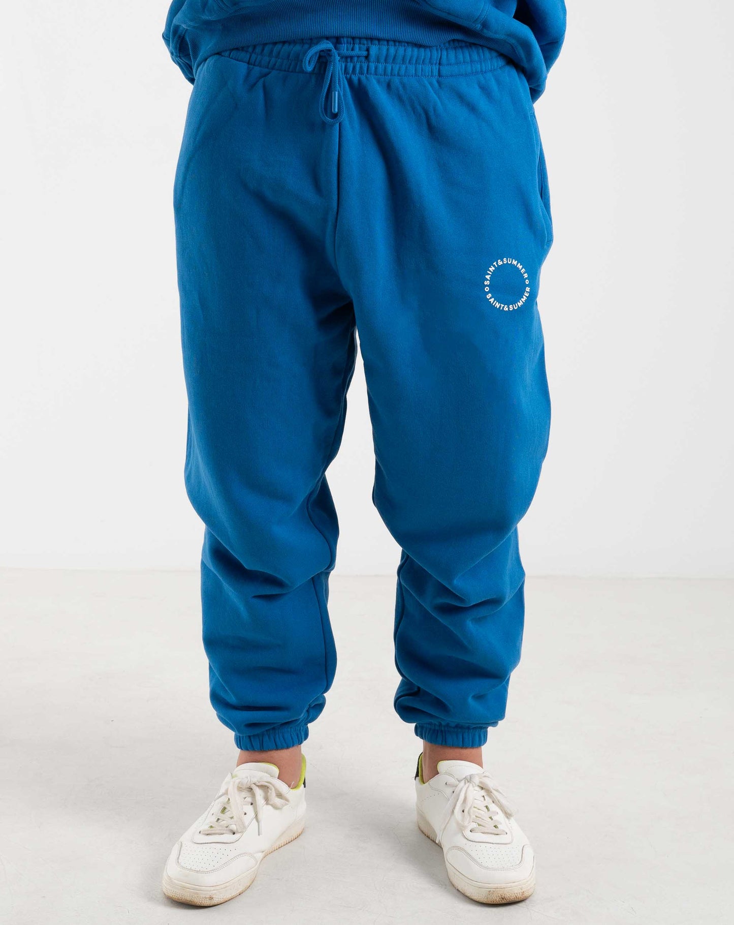 Unisex Prato Sweatpants - Blue - Knitwear