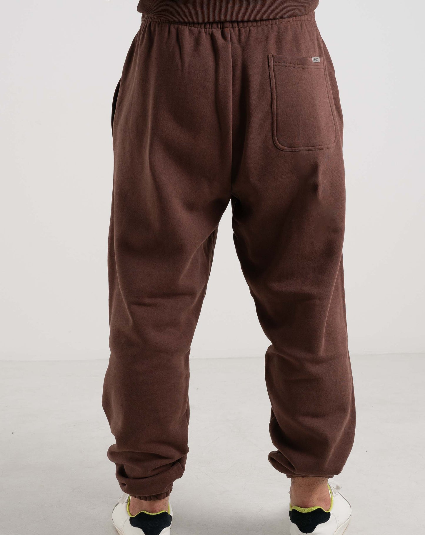 Unisex Prato Sweatpants - Choc - Knitwear